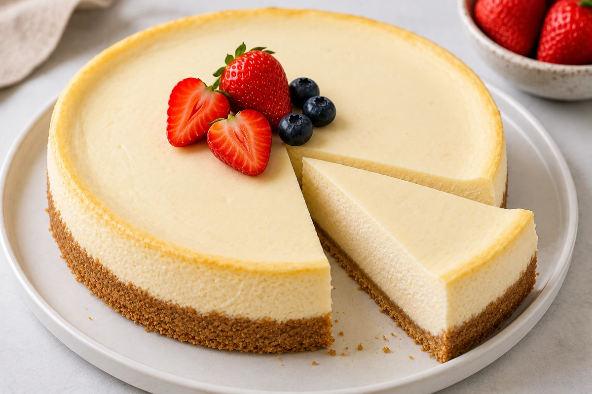 Creamy Homemade Cheesecake Recipe for Beginners