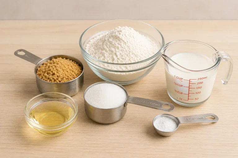 How to Measure Baking Ingredients Correctly