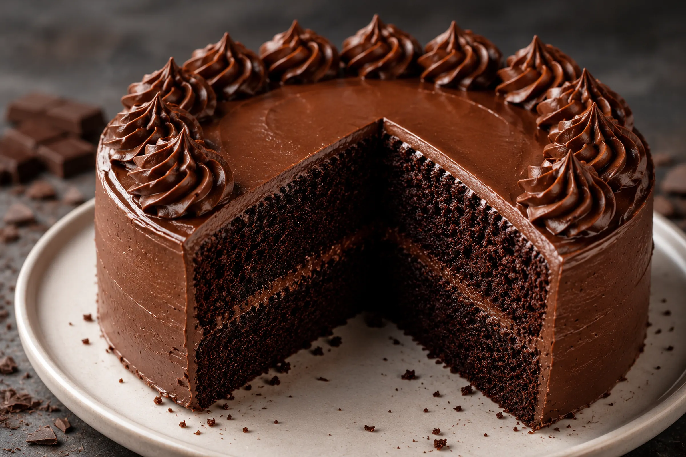 Moist Chocolate Cake Recipe from Scratch | Bake With Sunny